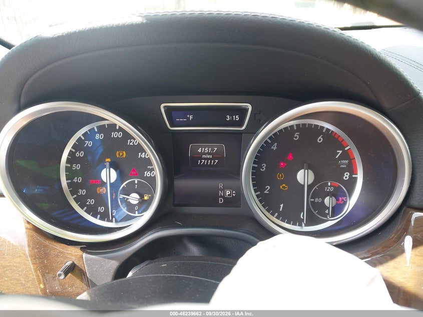 MERCEDES-BENZ GL 450 2015 VIN 4JGDF6EE1FA596483