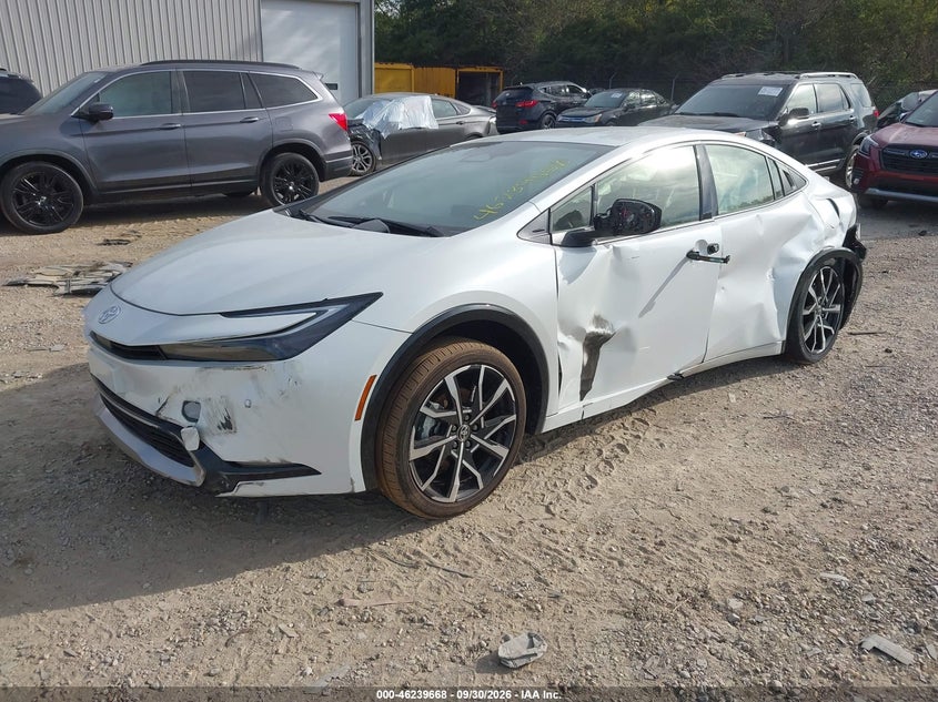 Vin: jtdacacu6s3052265, lot: 46739661, toyota prius plug-in hybrid xse 20252