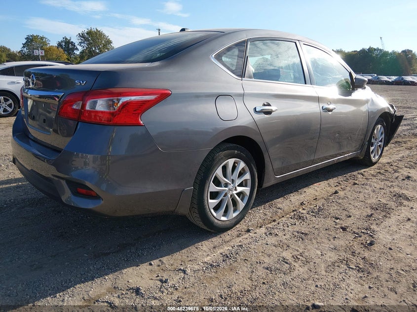 Vin: 3n1ab7ap4jy310438, lot: 46739669, nissan sentra sv 20184