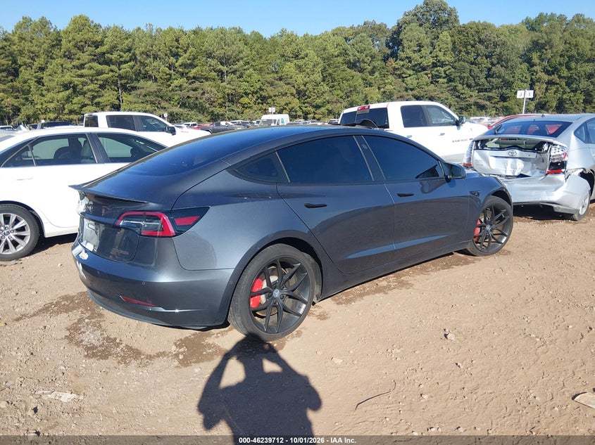 Vin: 5yj3e1eb3jf171147, lot: 46739706, tesla model 3 long range/performance 20184