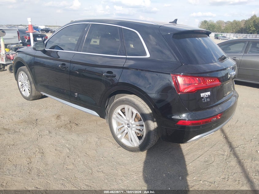 Vin: wa1bnafy0j2247869, lot: 46739765, audi q5 2.0t premium/2.0t tech premium 20183