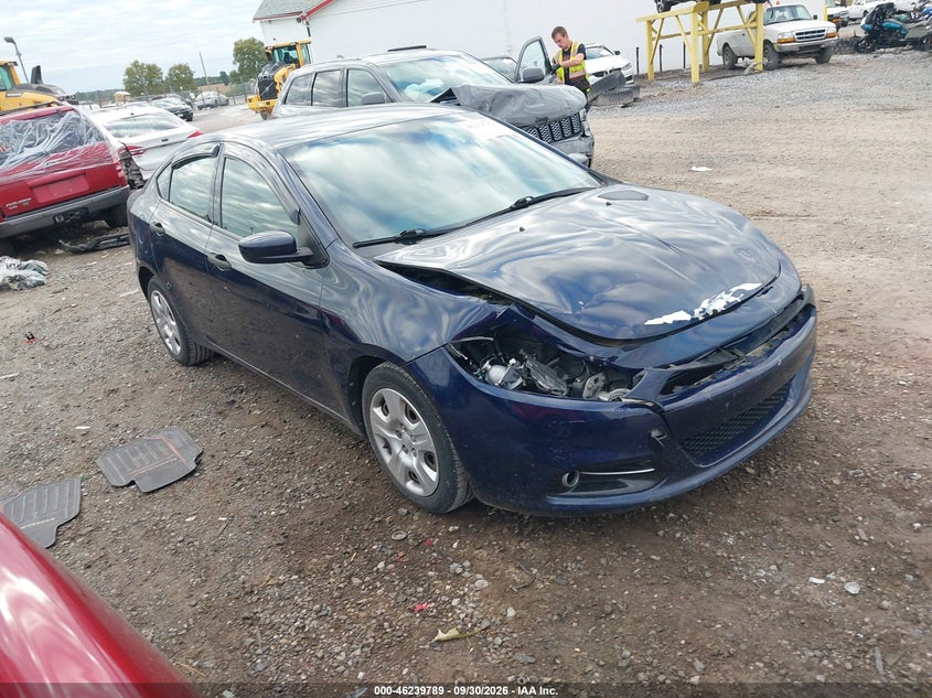Vin: 1c3cdfaa4dd194398, lot: 46739784, dodge dart se 20131