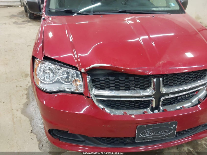 DODGE GRAND CARAVAN 2013 VIN 2C4RDGBGXDR612698