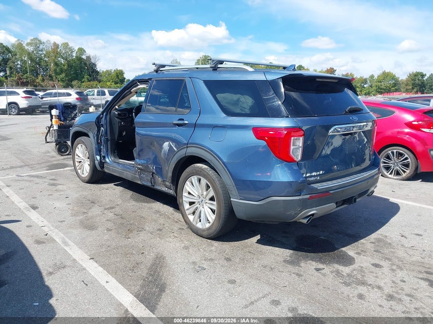 Vin: 1fmsk7fh8lga58339, lot: 46739840, ford explorer limited 20203