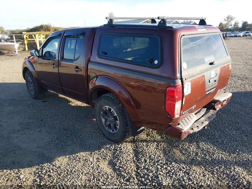 Vin: 1n6ad0ev9gn786534, lot: 46739912, nissan frontier pro-4x 20163