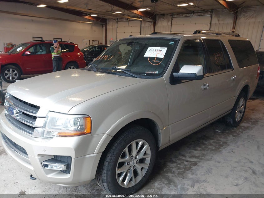 2017 Ford Expedition Max Limited, Right Side, IAAI, VIN 1FMJK2AT6HEA53539 — photo 2