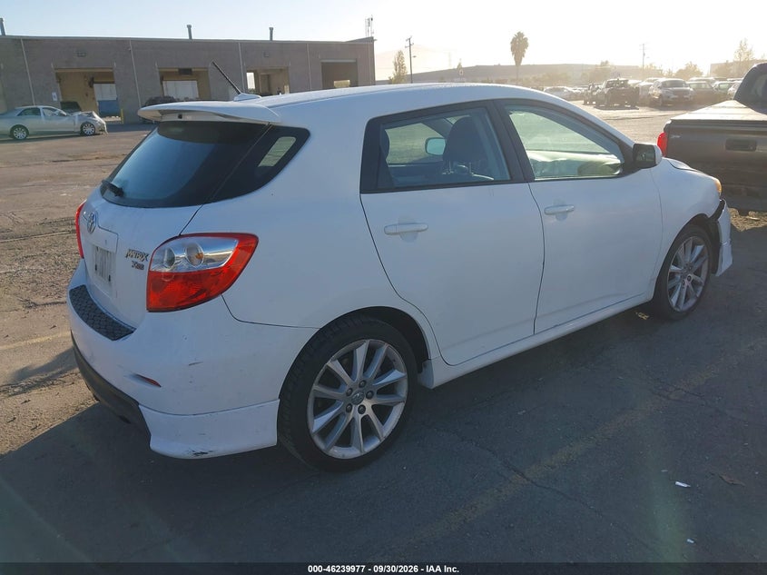 TOYOTA MATRIX 2010 VIN 2T1ME4EE8AC006263