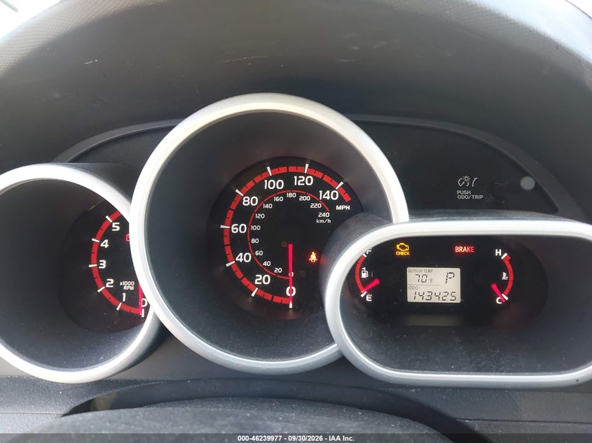 TOYOTA MATRIX 2010 VIN 2T1ME4EE8AC006263