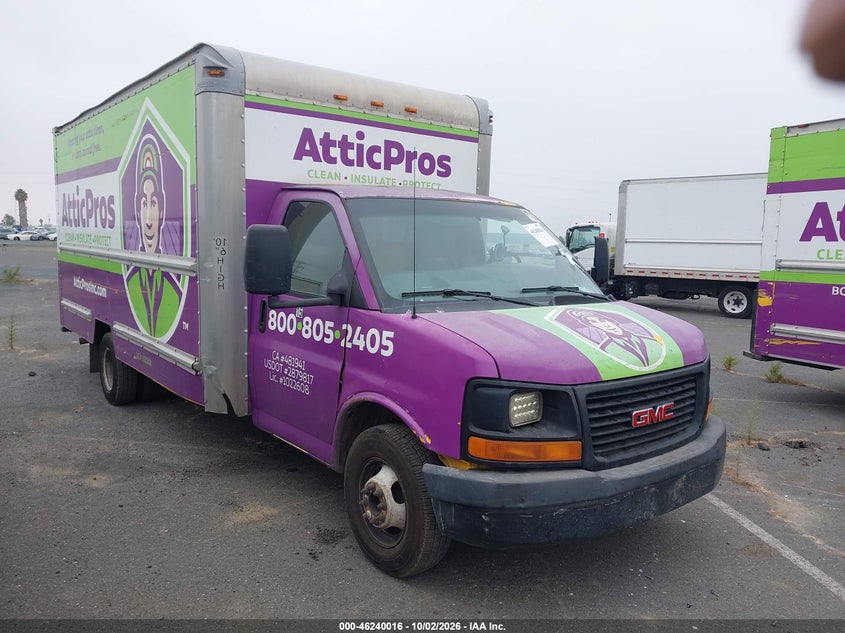 2010 GMC SAVANA CUTAWAY WORK VAN