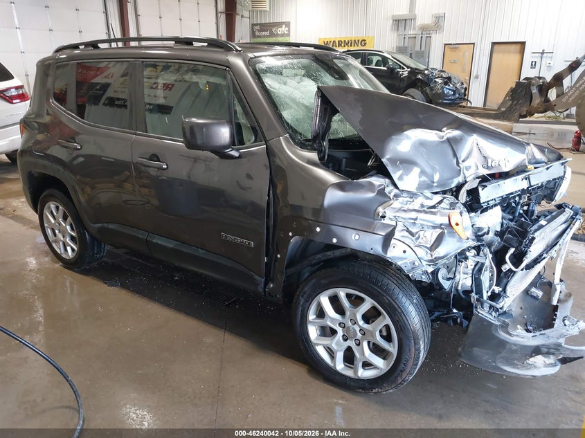 Vin: zaccjbbb4jpj53204, lot: 46740036, jeep renegade latitude 4x4 2018 img_1