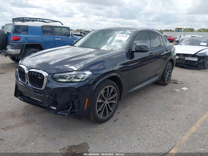 Vin: 5ux43dt02p9s73618, lot: 46740052, bmw x4 m40i 20232
