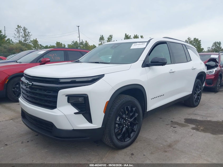 Vin: 1gnevgks6tj110782, lot: 46740096, chevrolet traverse awd lt 20262