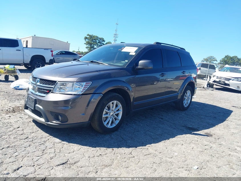 Vin: 3c4pdcbg3ft538105, lot: 46740131, dodge journey sxt 20152