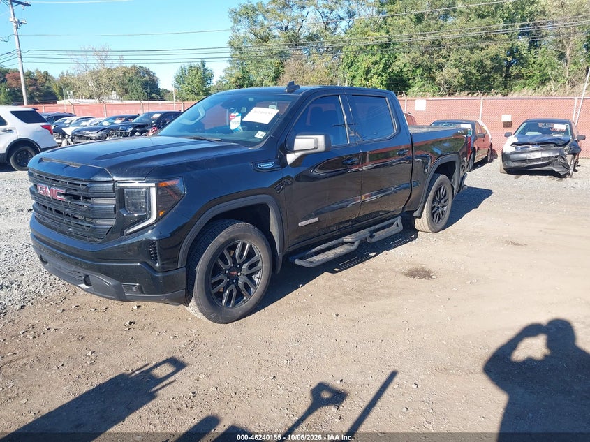 Vin: 3gtpujek4sg215477, lot: 46740149, gmc sierra 1500 4wd  short box elevation with 3vl 20252