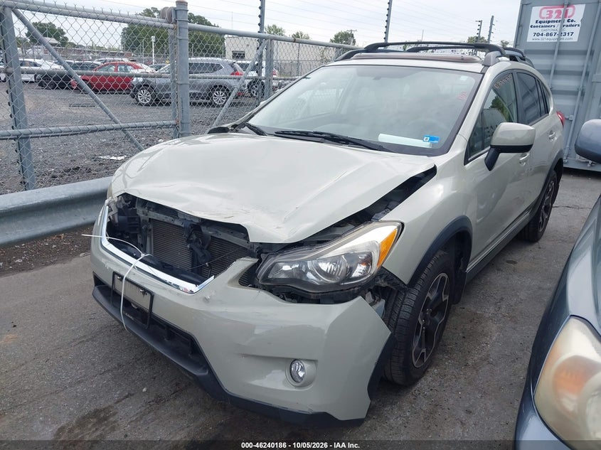Vin: jf2gpakc9e8271138, lot: 46740180, subaru xv crosstrek 2.0i limited 20142