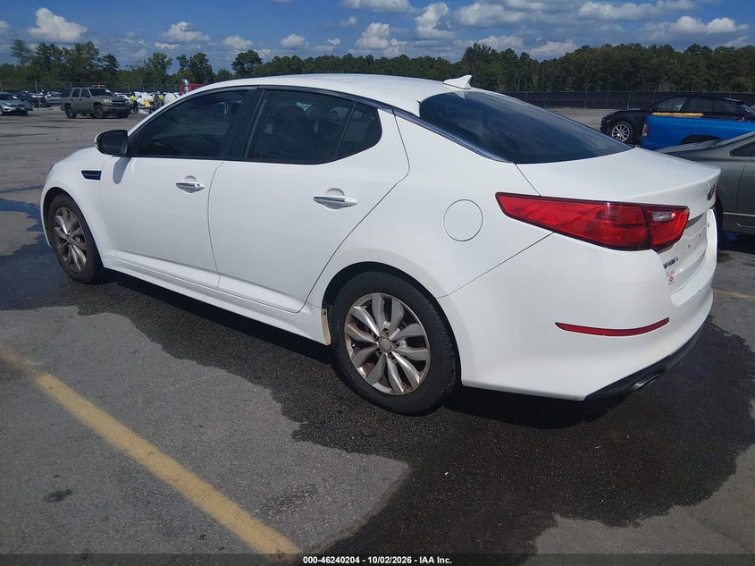 Vin: 5xxgm4a7xfg461378, lot: 46740198, kia optima lx 20153