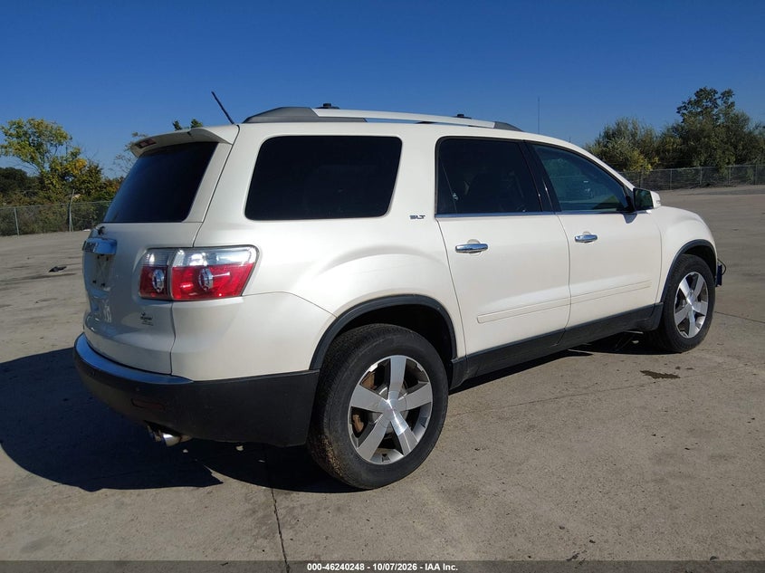 Vin: 1gkkrred4cj297548, lot: 46740242, gmc acadia slt-1 20123