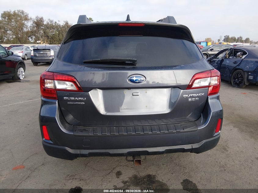 SUBARU OUTBACK 2016 VIN 4S4BSENC9G3314947