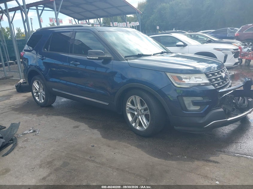 Vin: 1fm5k8d84gga83198, lot: 46740284, ford explorer xlt 20161