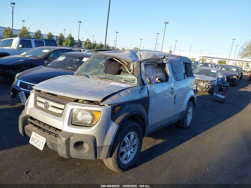 HONDA ELEMENT 2008 VIN 5J6YH18778L013898
