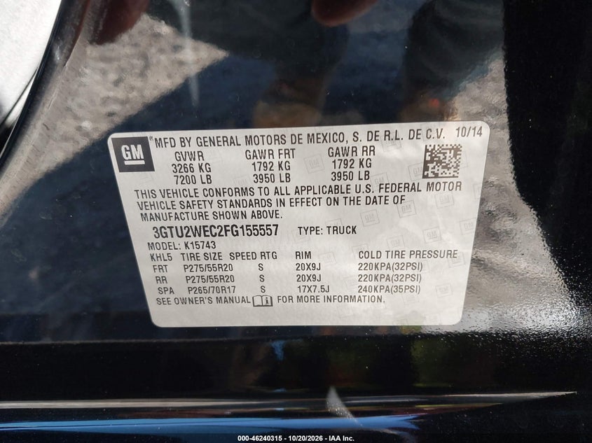 GMC SIERRA 1500 - zdjęcie 9
