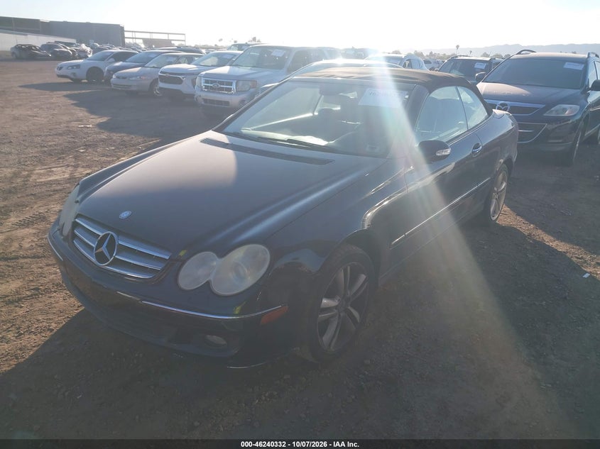 MERCEDES-BENZ CLK 350 2007 VIN WDBTK56G67F216207