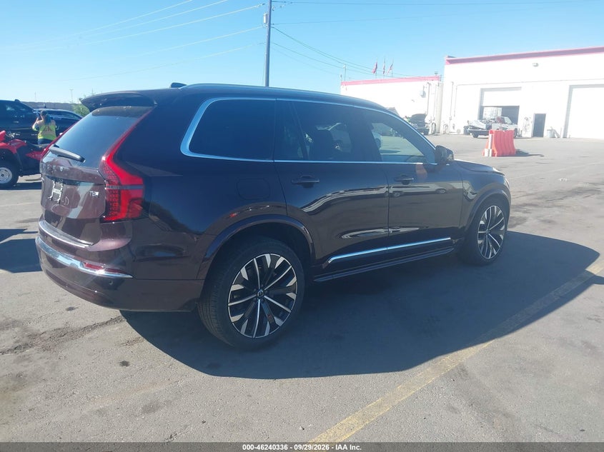 Vin: yv4h60pf6t1508657, lot: 46740330, volvo xc90 plug-in hybrid ultra, t8 awd, electric/gasoline, bright, 7 seats 20264