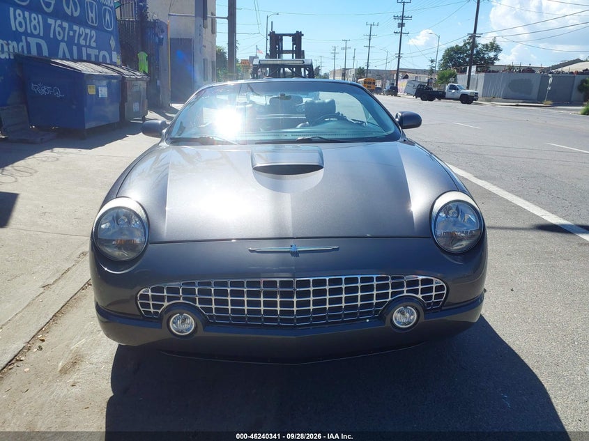 FORD THUNDERBIRD 2003 VIN 1FAHP60AX3Y112858