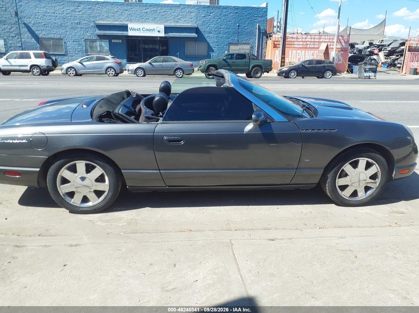 FORD THUNDERBIRD 2003 VIN 1FAHP60AX3Y112858
