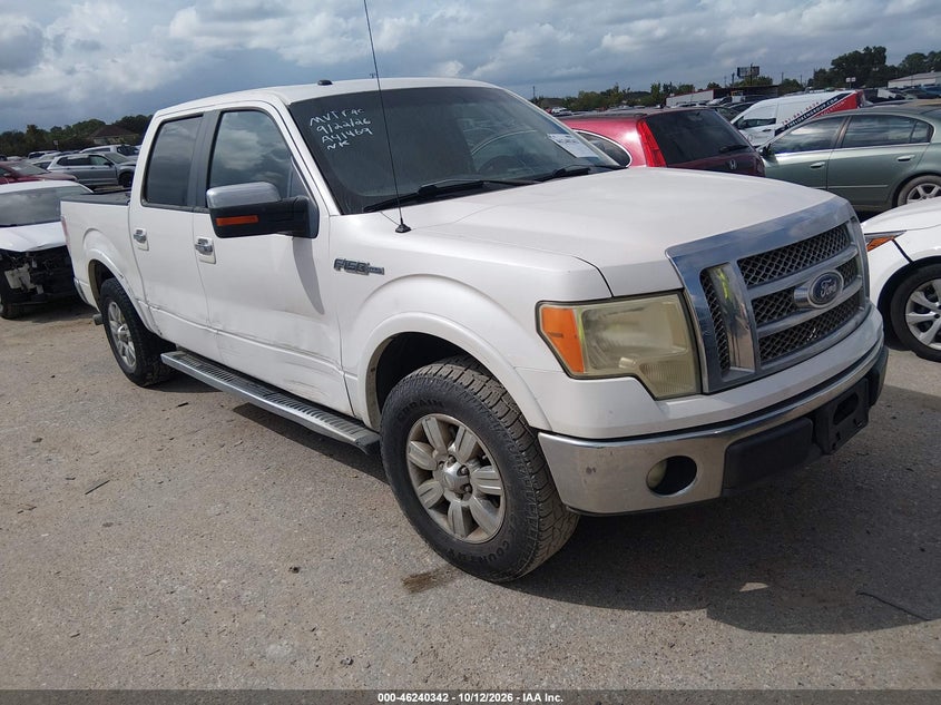 Vin: 1ftfw1cf4bfa41469, lot: 46740336, ford f-150 lariat 20111