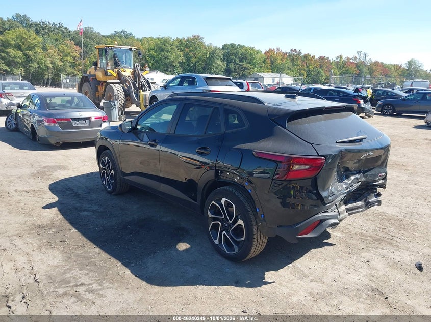Vin: kl77lje20rc152200, lot: 46740343, chevrolet trax fwd 2rs 20243
