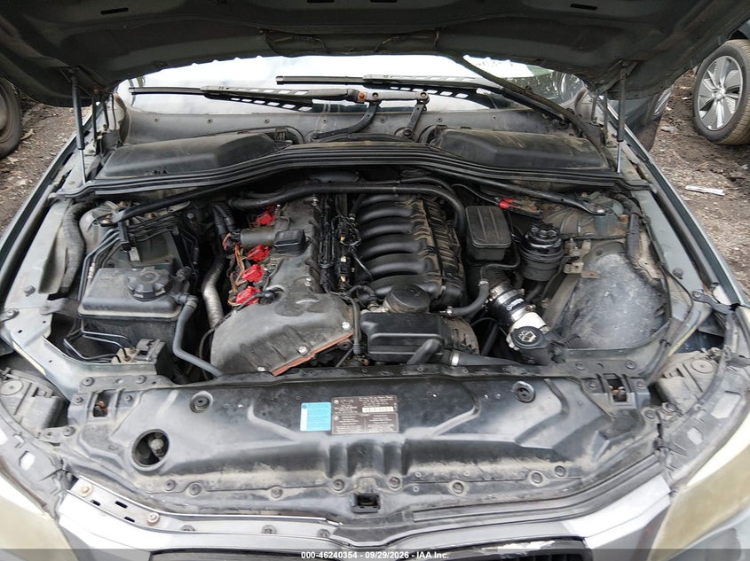 BMW 530I 2007 VIN WBANE73547CM58024