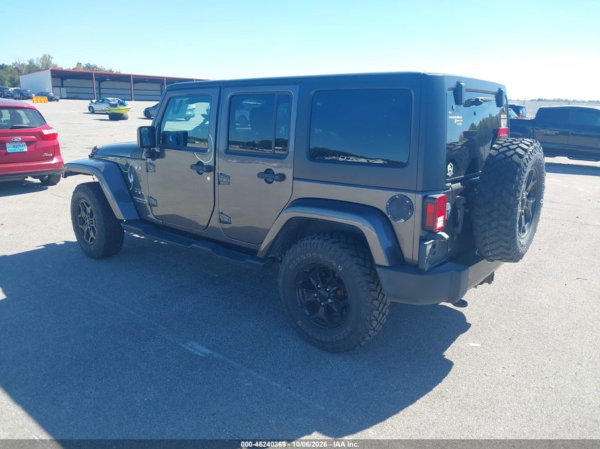 Vin: 1c4bjweg9gl216971, lot: 46740363, jeep wrangler unlimited sahara 20163