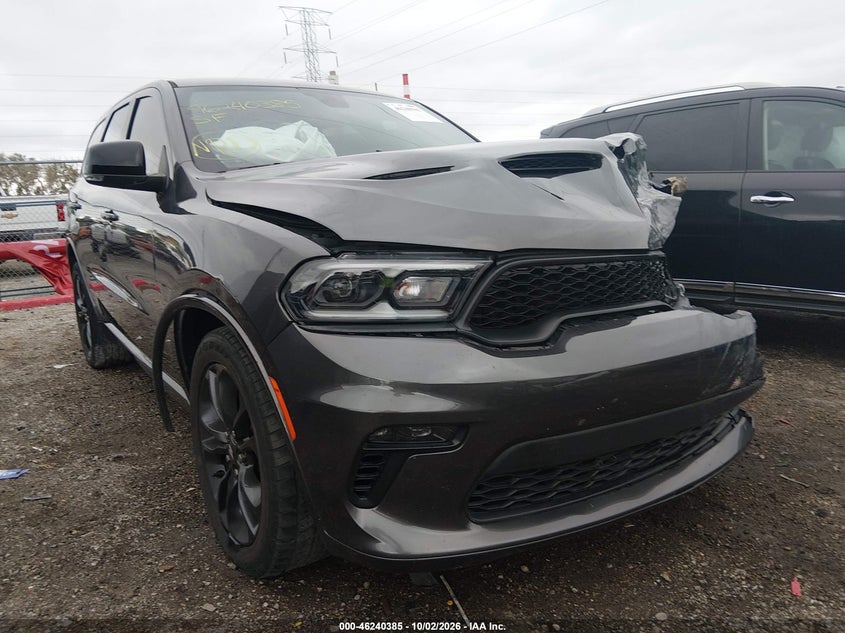 Vin: 1c4rdhdg7mc572222, lot: 46740379, dodge durango gt plus rwd 2021 img_1
