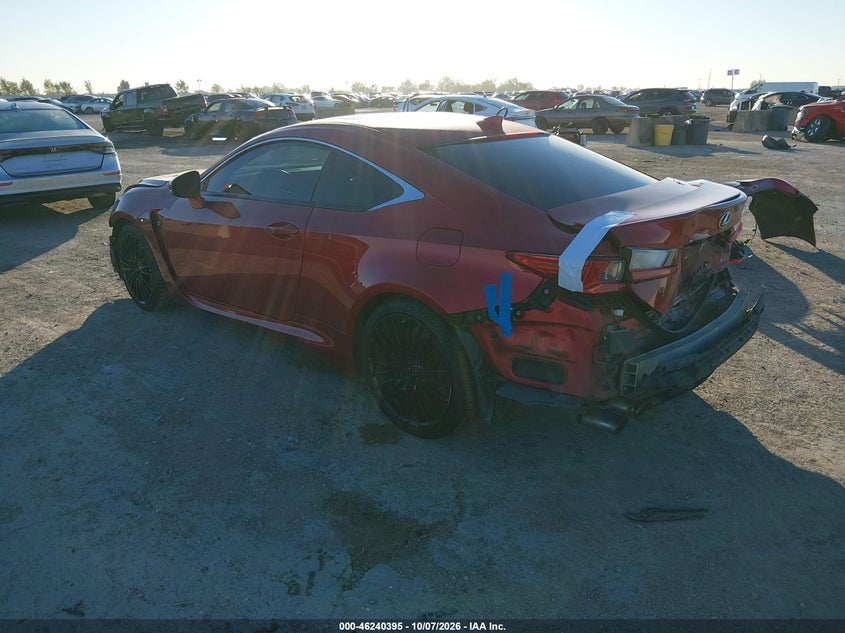 Vin: jthhp5bcxg5004880, lot: 46740389, lexus rc f 20163
