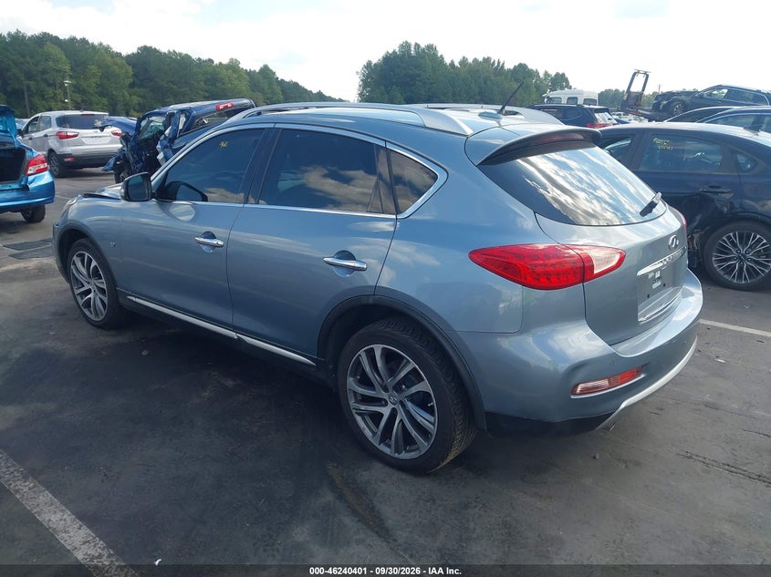 Vin: jn1bj0rr1hm401118, lot: 46740395, infiniti qx50 20173