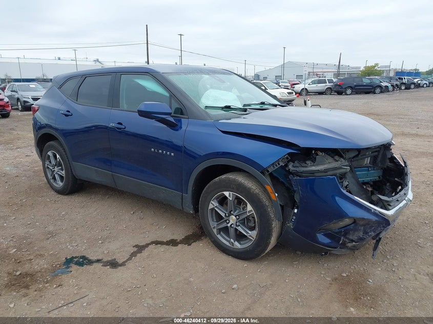 Vin: 3gnkbhr46ps105269, lot: 46740406, chevrolet blazer awd 2lt 20231
