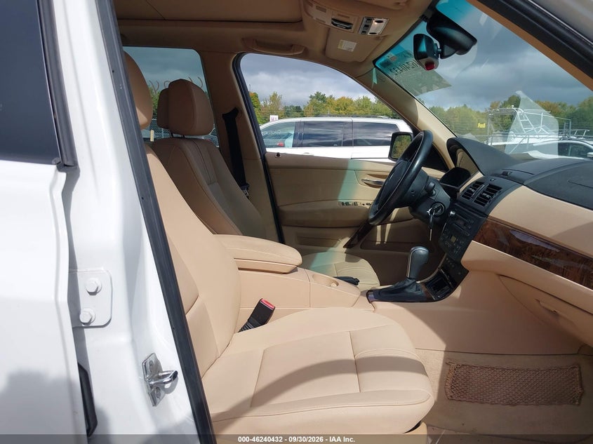 BMW X3 2008 VIN WBXPC93438WJ18029
