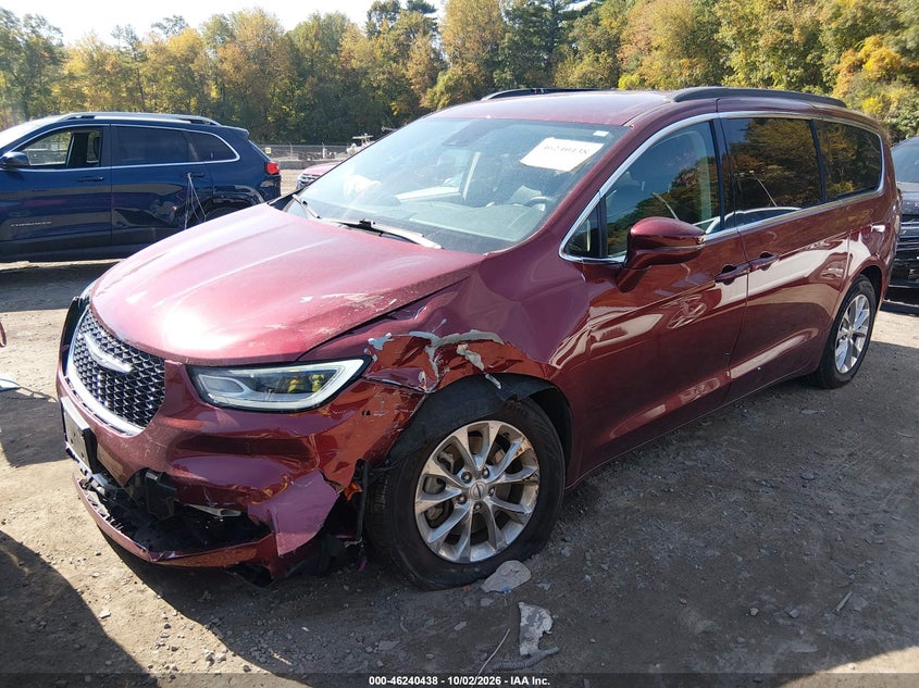 Vin: 2c4rc3bg1nr113219, lot: 46740432, chrysler pacifica touring l awd 20222