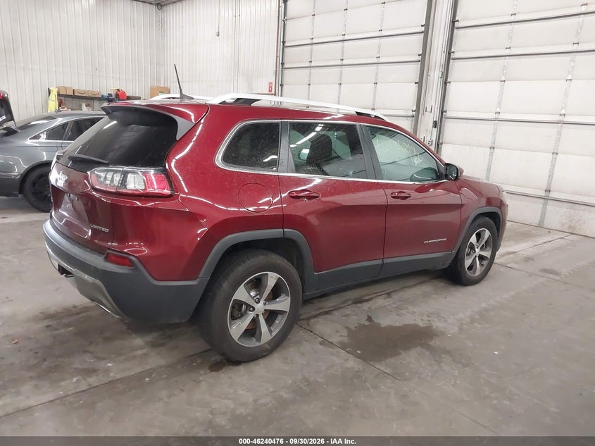 Vin: 1c4pjmdx4kd336434, lot: 46740470, jeep cherokee limited 4x4 20194