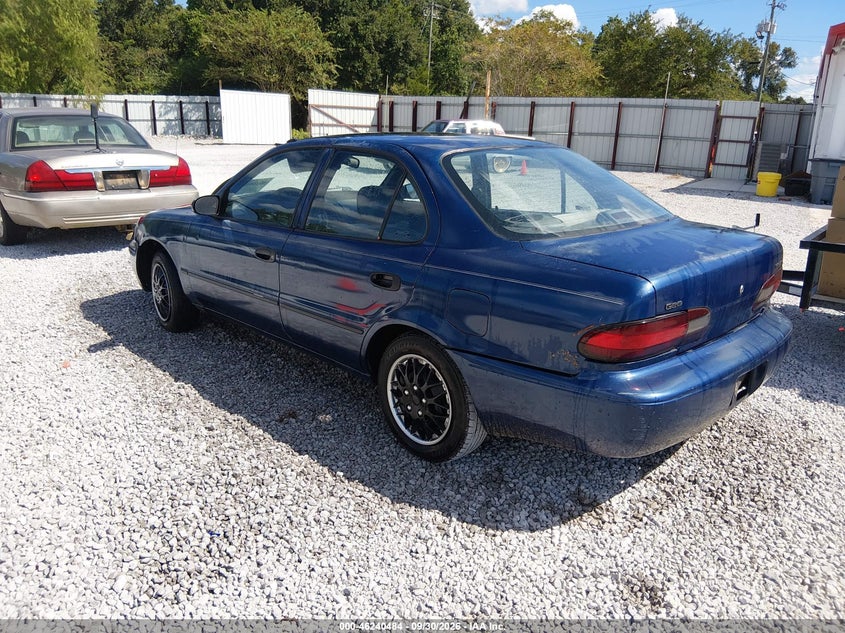 GEO PRIZM 1997 VIN 1Y1SK5265VZ436472