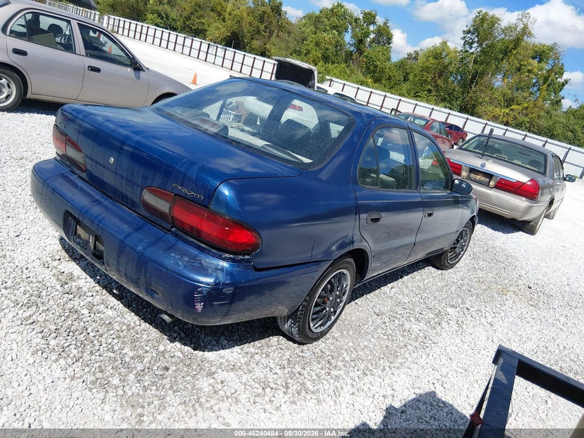 GEO PRIZM 1997 VIN 1Y1SK5265VZ436472