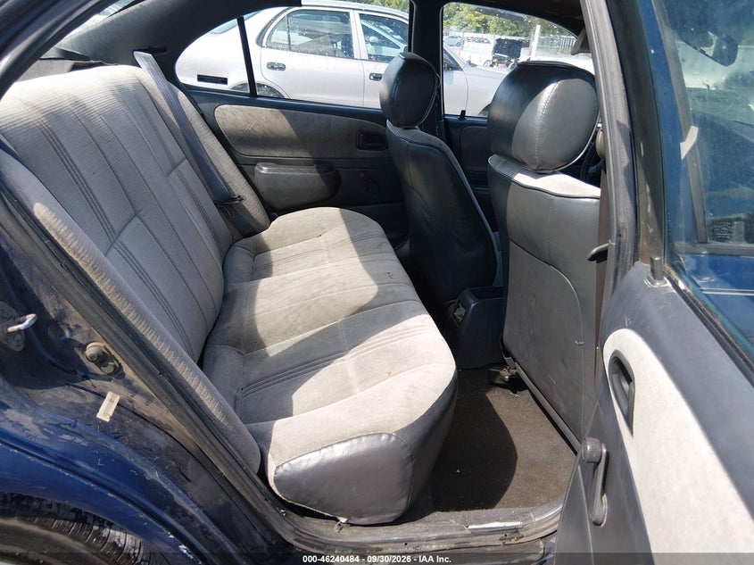GEO PRIZM 1997 VIN 1Y1SK5265VZ436472