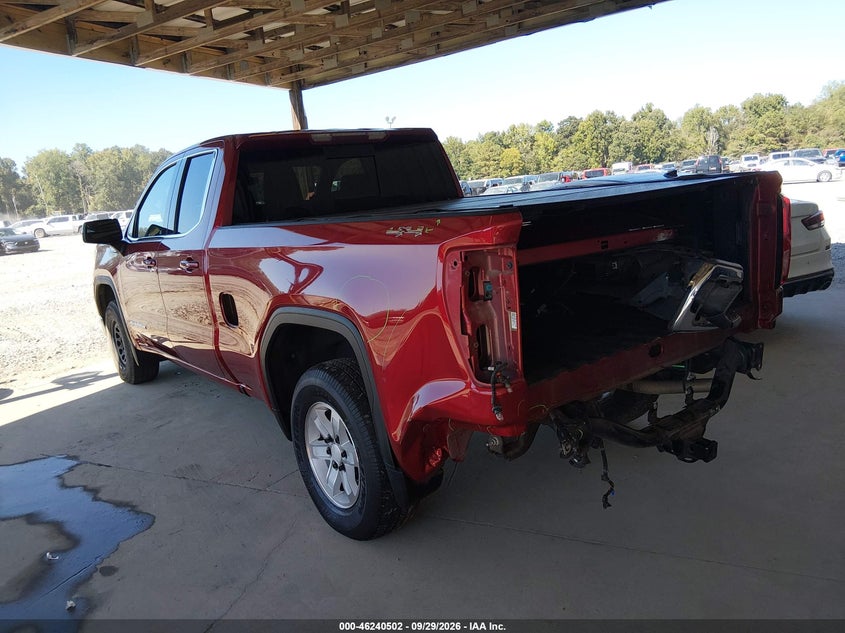Vin: 1gtr9bed5kz299598, lot: 46740496, gmc sierra 1500 sle 20193