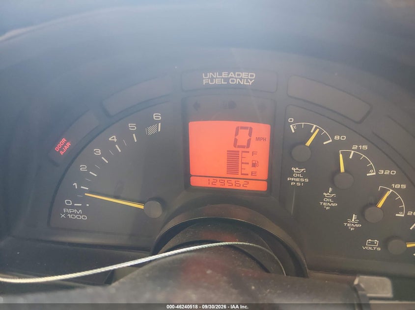 CHEVROLET CORVETTE 1996 VIN 1G1YY22P4T5104203