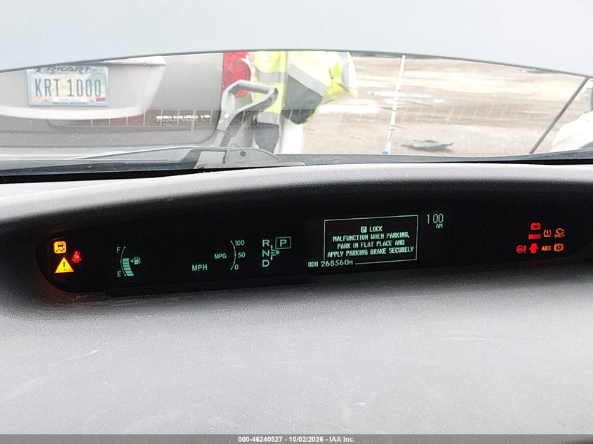 TOYOTA PRIUS 2010 VIN JTDKN3DU4A0113248