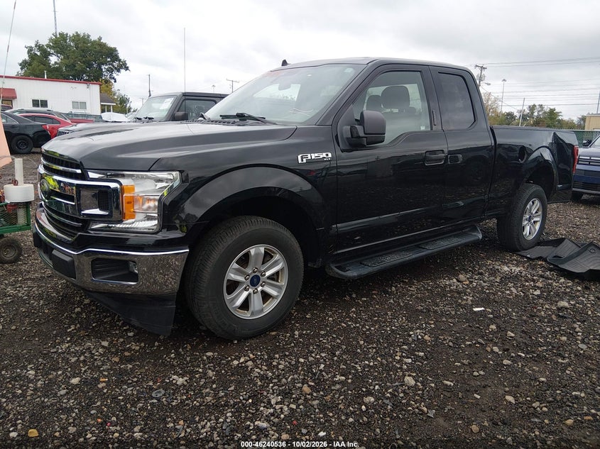 2019 Ford F-150 Xlt, Rear, IAAI, VIN 1FTEX1CP8KFA94208 — photo 2