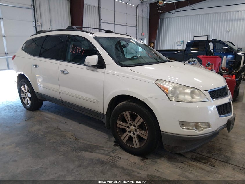 Vin: 1gnkvged9cj112347, lot: 46740567, chevrolet traverse 1lt 20121