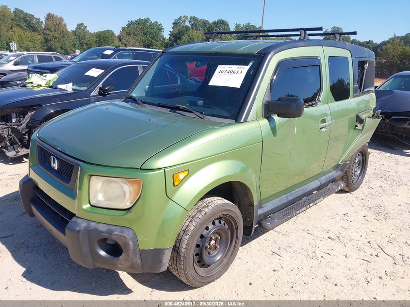 2006 Honda Element Ex-P, Удар сзади, IAAI, VIN 5J6YH28796L008527 — фото 2