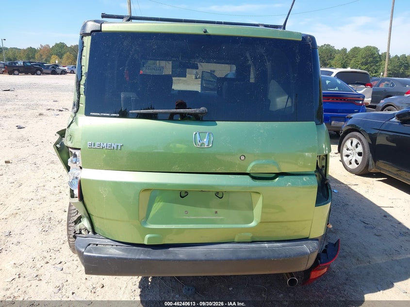 HONDA ELEMENT 2006 VIN 5J6YH28796L008527